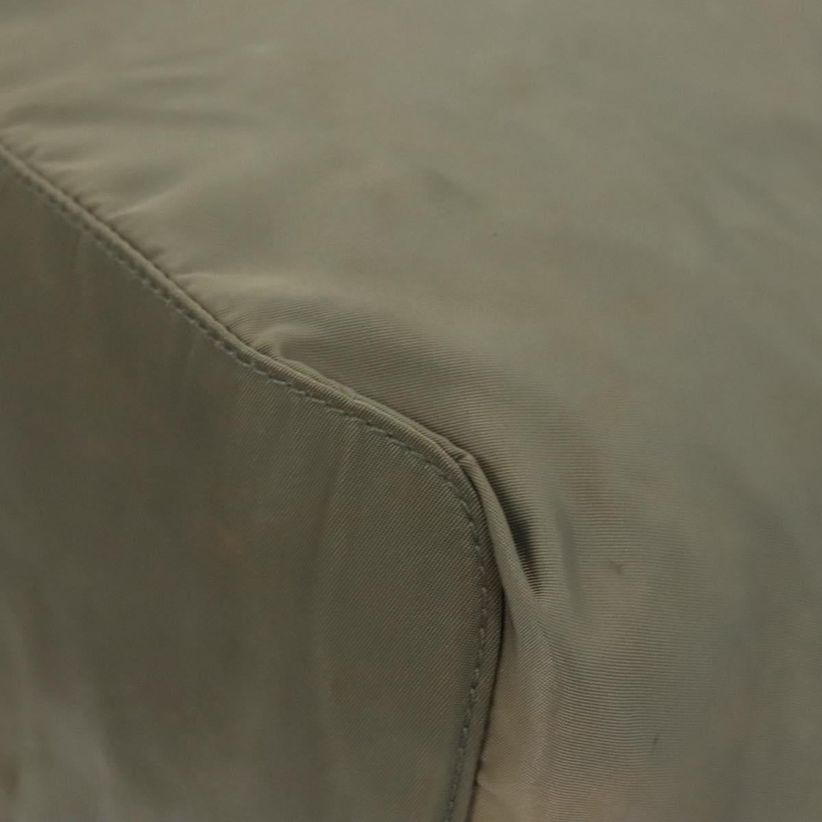 PRADA Backpack Nylon Green Auth 121476