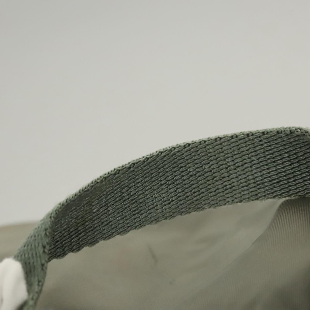 PRADA Backpack Nylon Green Auth 121476