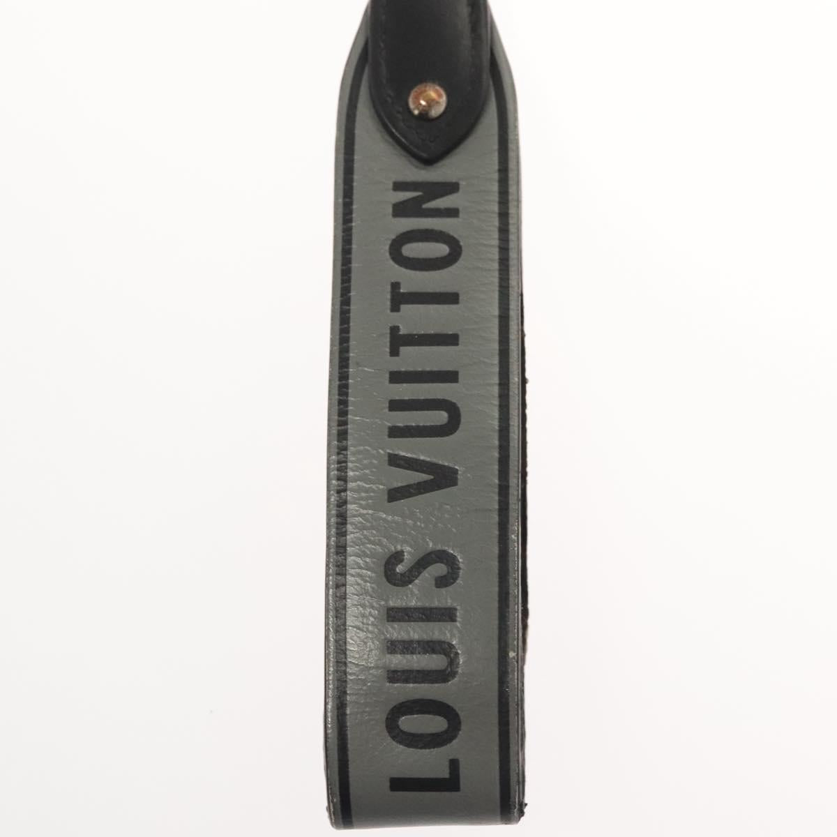 LOUIS VUITTON Monogram Eclipse Reverse Key Holder Capital LV M00337 Auth 121488