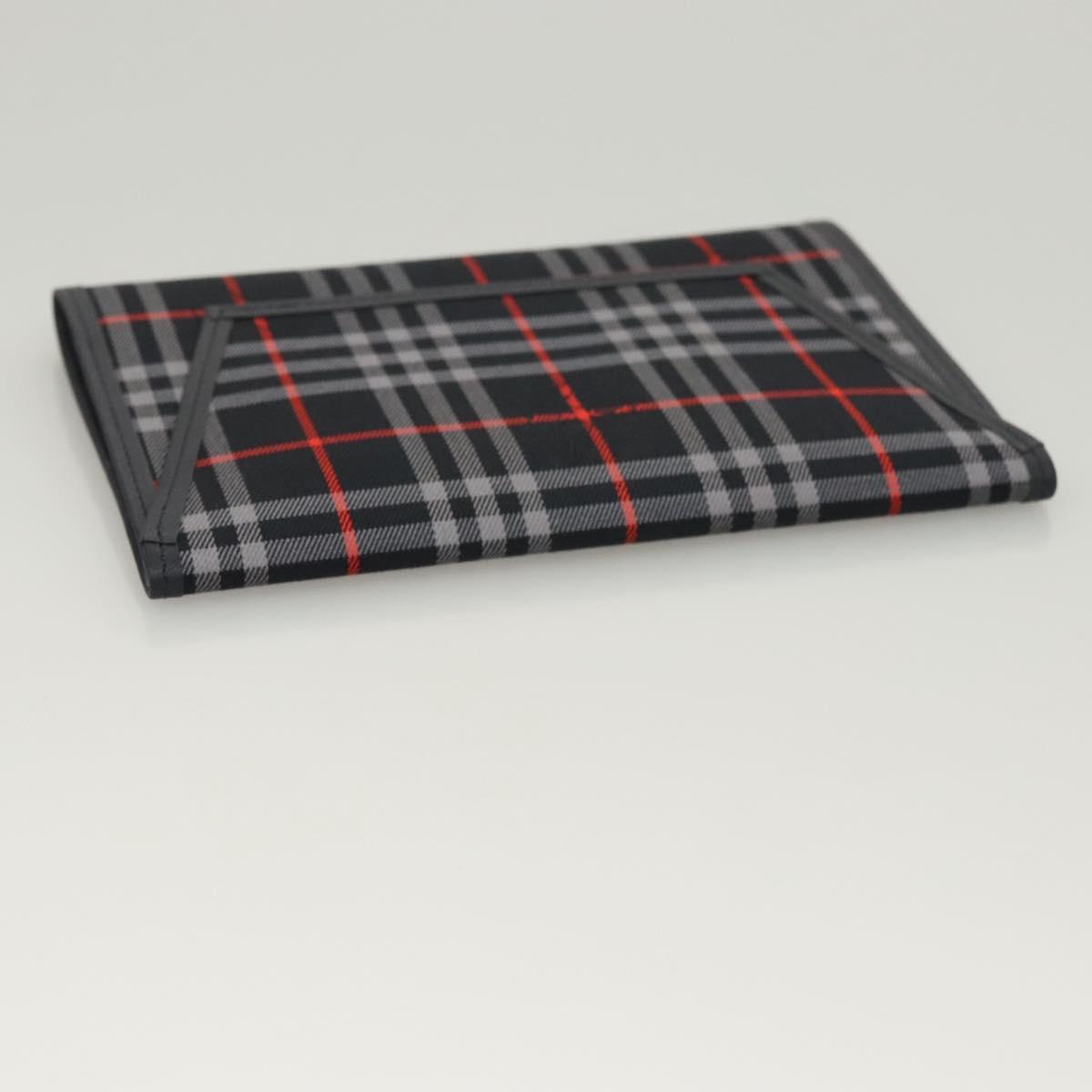 BURBERRY Nova Check Day Planner Cover Canvas Navy Auth 121494