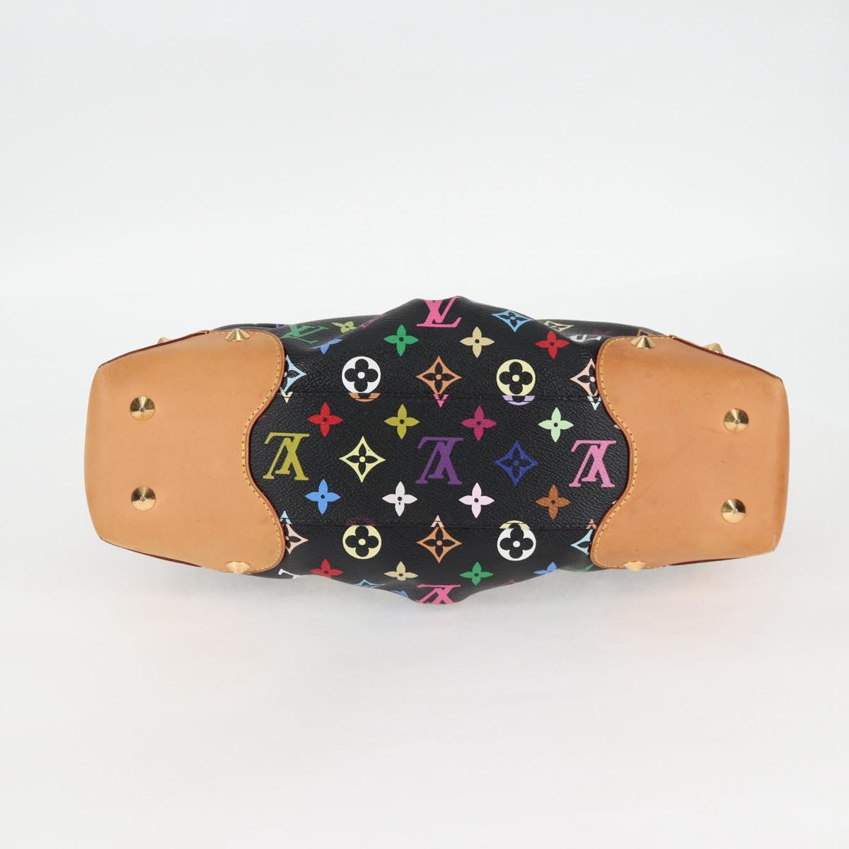 LOUIS VUITTON Monogram Multicolor Judy MM Hand Bag 2Way M40256 LV Auth 121498AM
