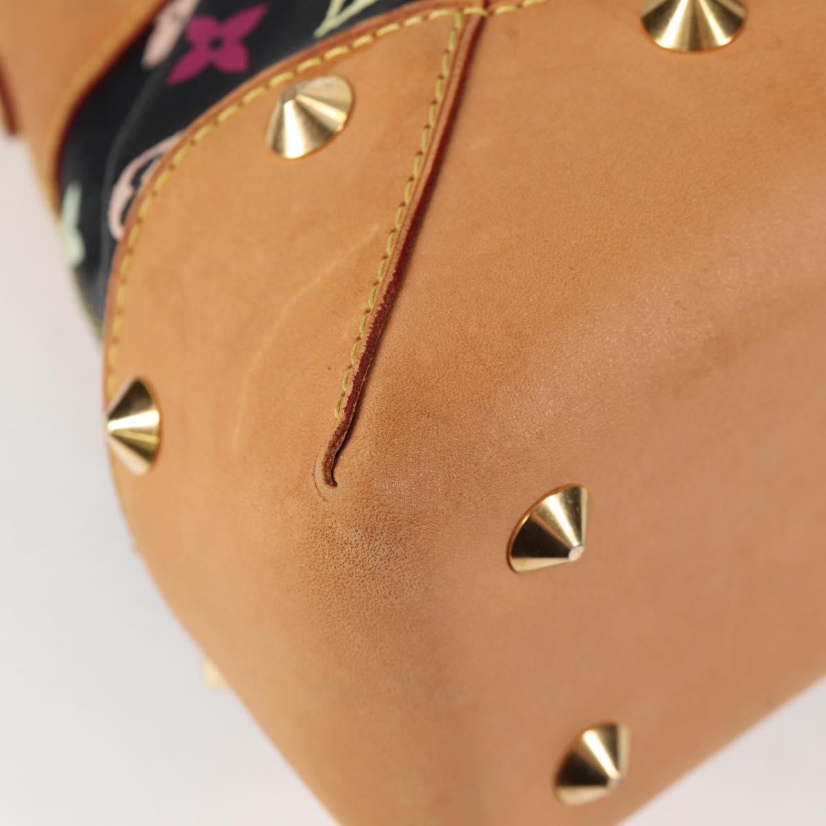 LOUIS VUITTON Monogram Multicolor Judy MM Hand Bag 2Way M40256 LV Auth 121498AM