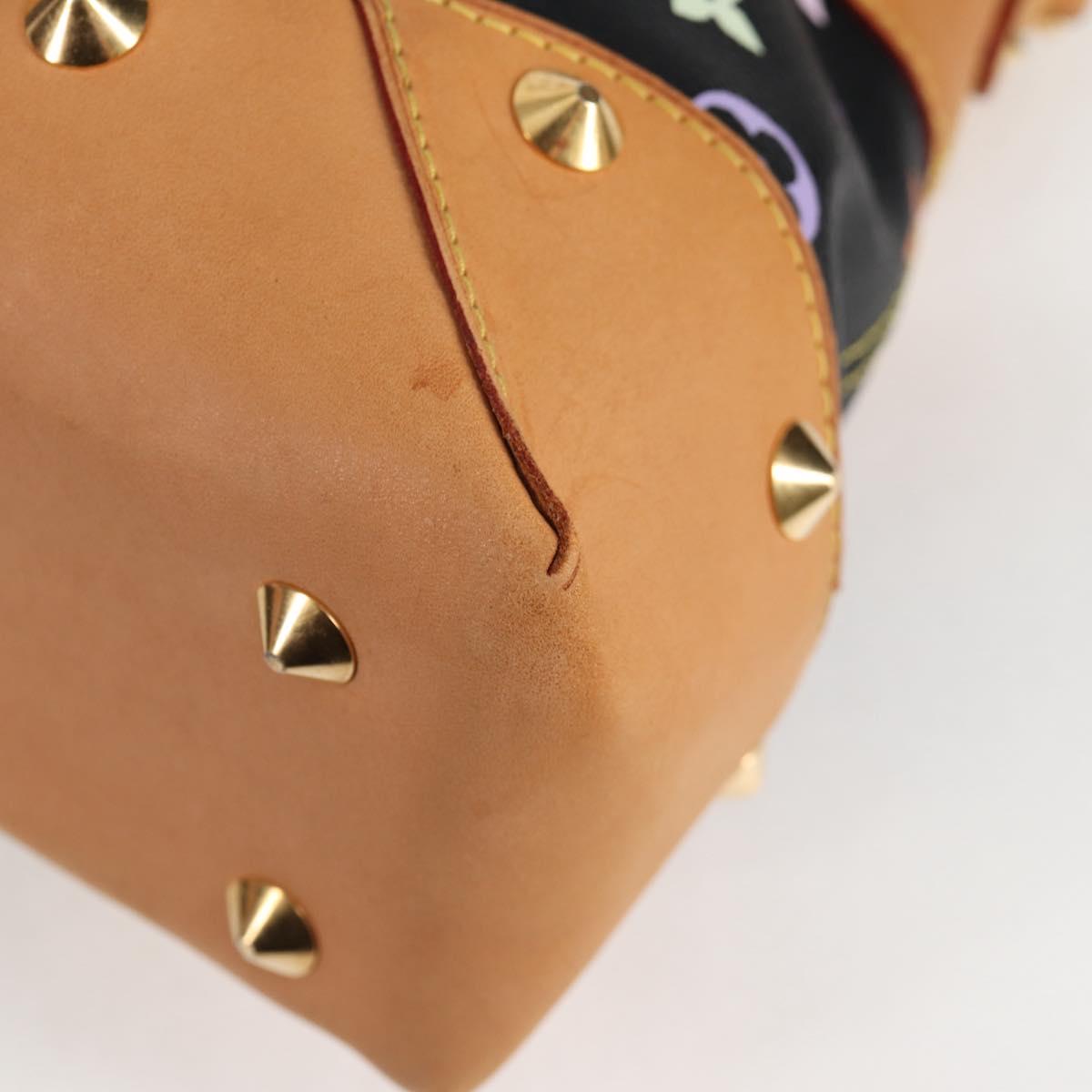 LOUIS VUITTON Monogram Multicolor Judy MM Hand Bag 2Way M40256 LV Auth 121498AM