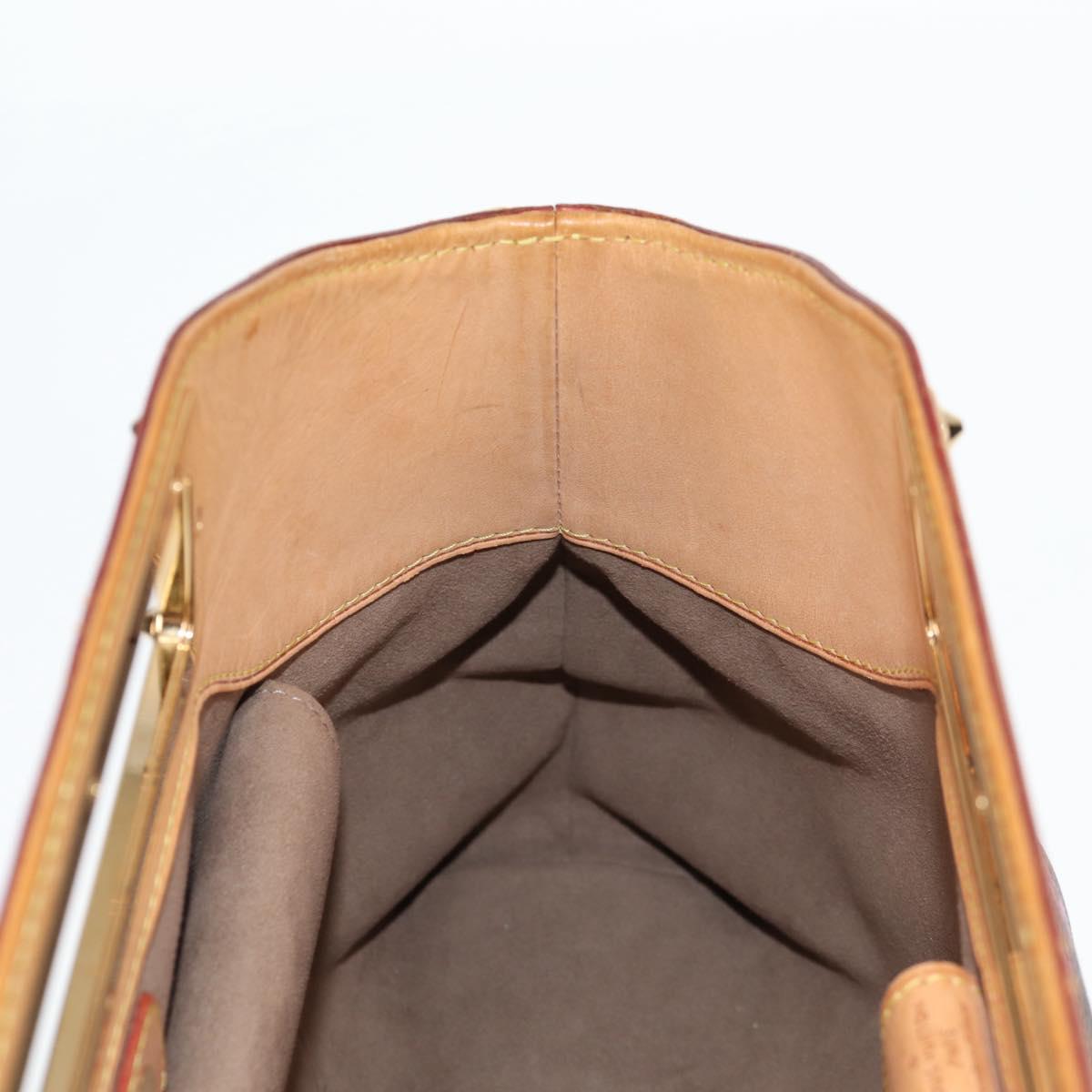 LOUIS VUITTON Monogram Multicolor Judy MM Hand Bag 2Way M40256 LV Auth 121498AM