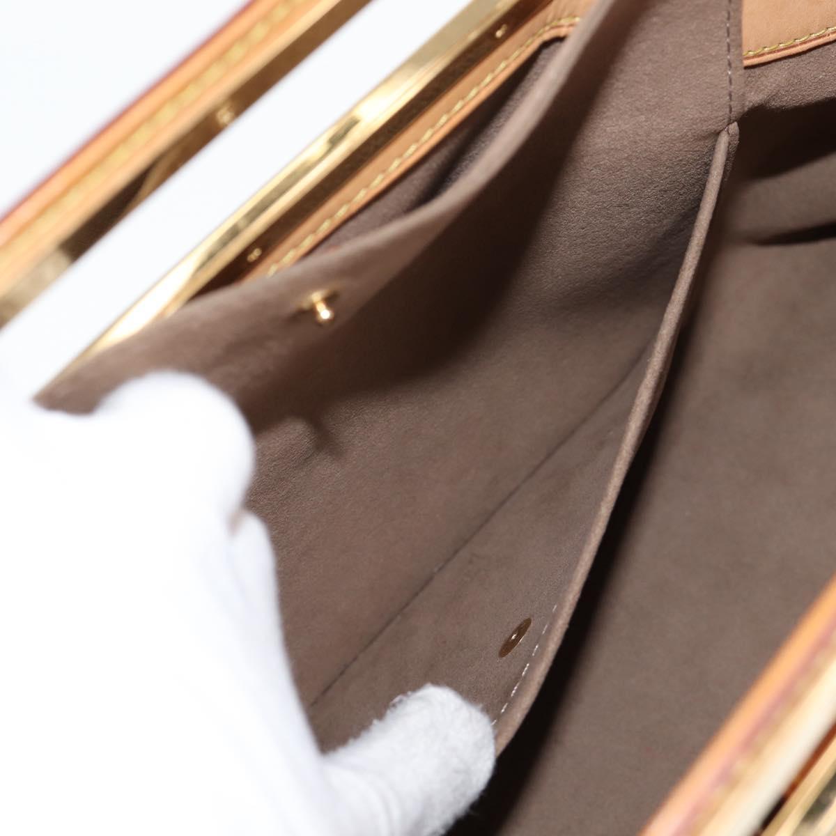 LOUIS VUITTON Monogram Multicolor Judy MM Hand Bag 2Way M40256 LV Auth 121498AM