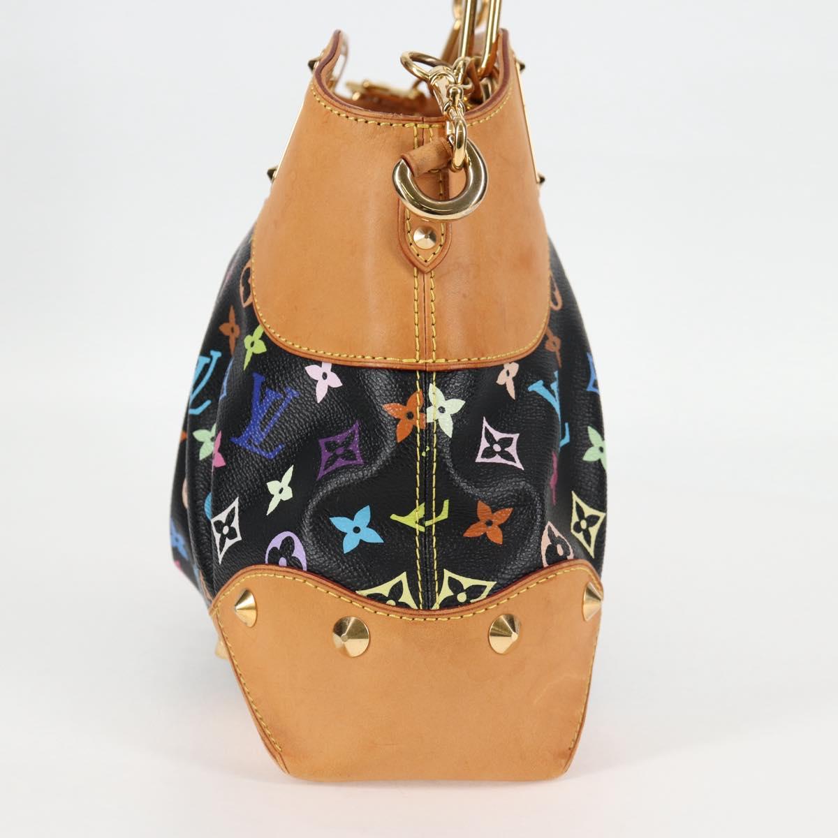 LOUIS VUITTON Monogram Multicolor Judy MM Hand Bag 2Way M40256 LV Auth 121498AM