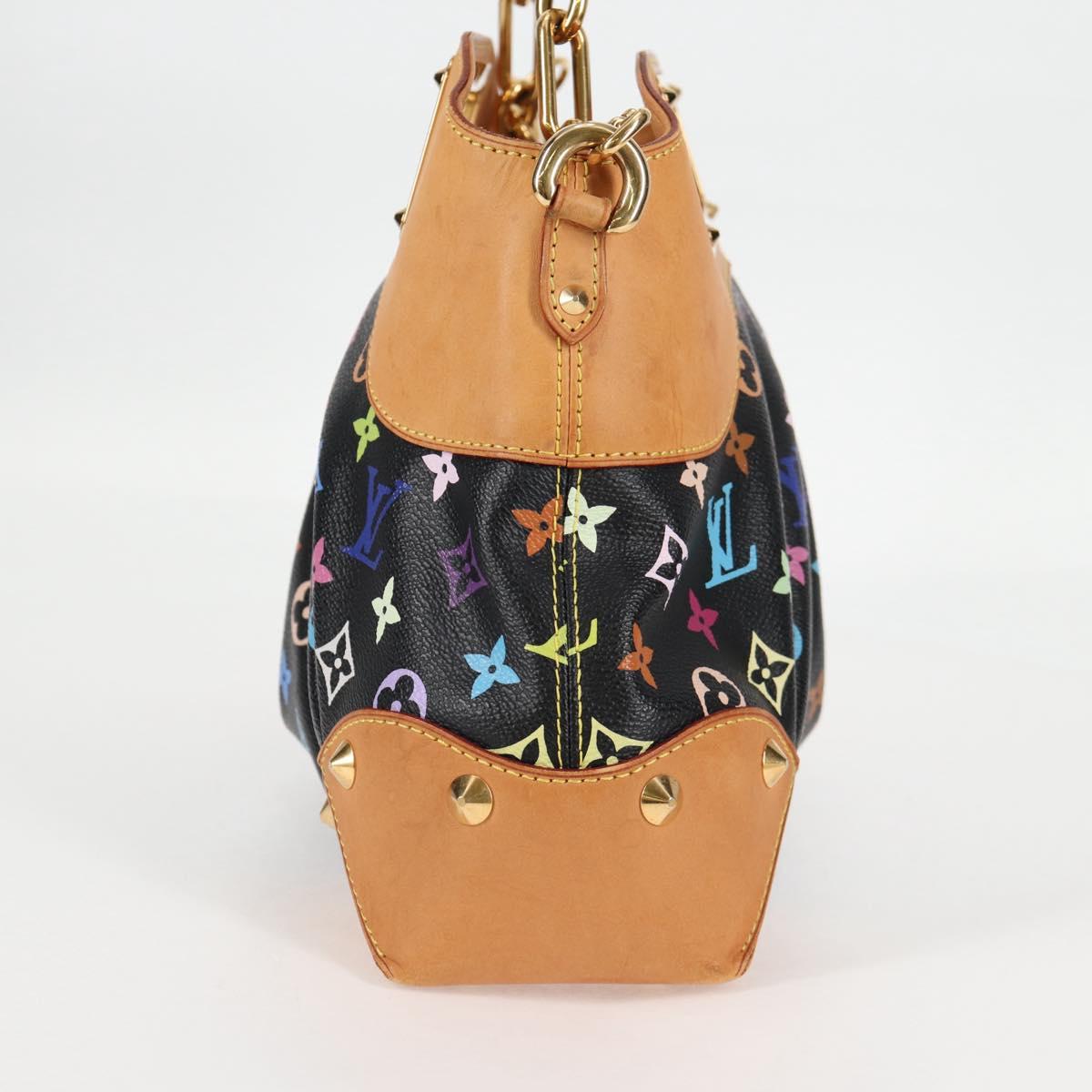 LOUIS VUITTON Monogram Multicolor Judy MM Hand Bag 2Way M40256 LV Auth 121498AM