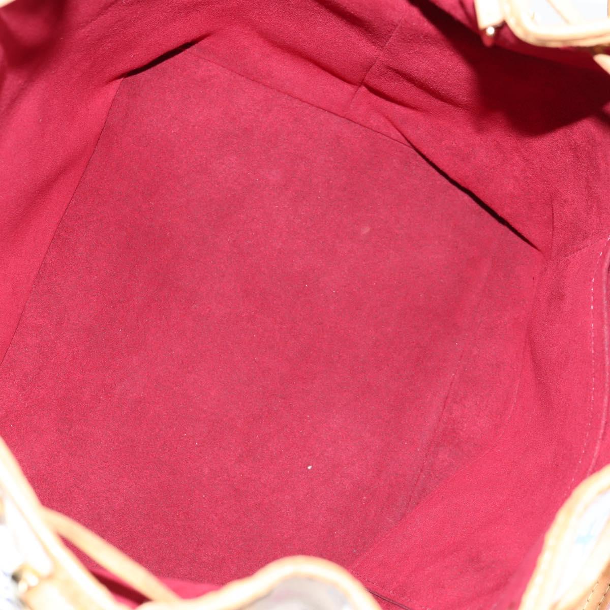 LOUIS VUITTON Monogram Multicolor Petit Noe Bag White M42229 LV Auth 121500AM