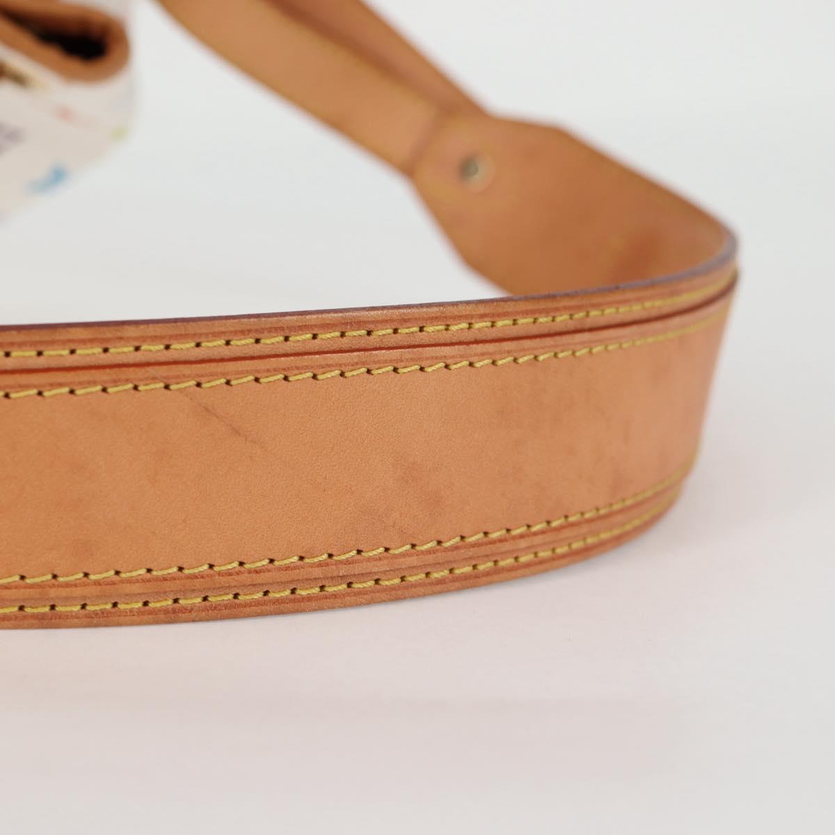 LOUIS VUITTON Monogram Multicolor Petit Noe Bag White M42229 LV Auth 121500AM