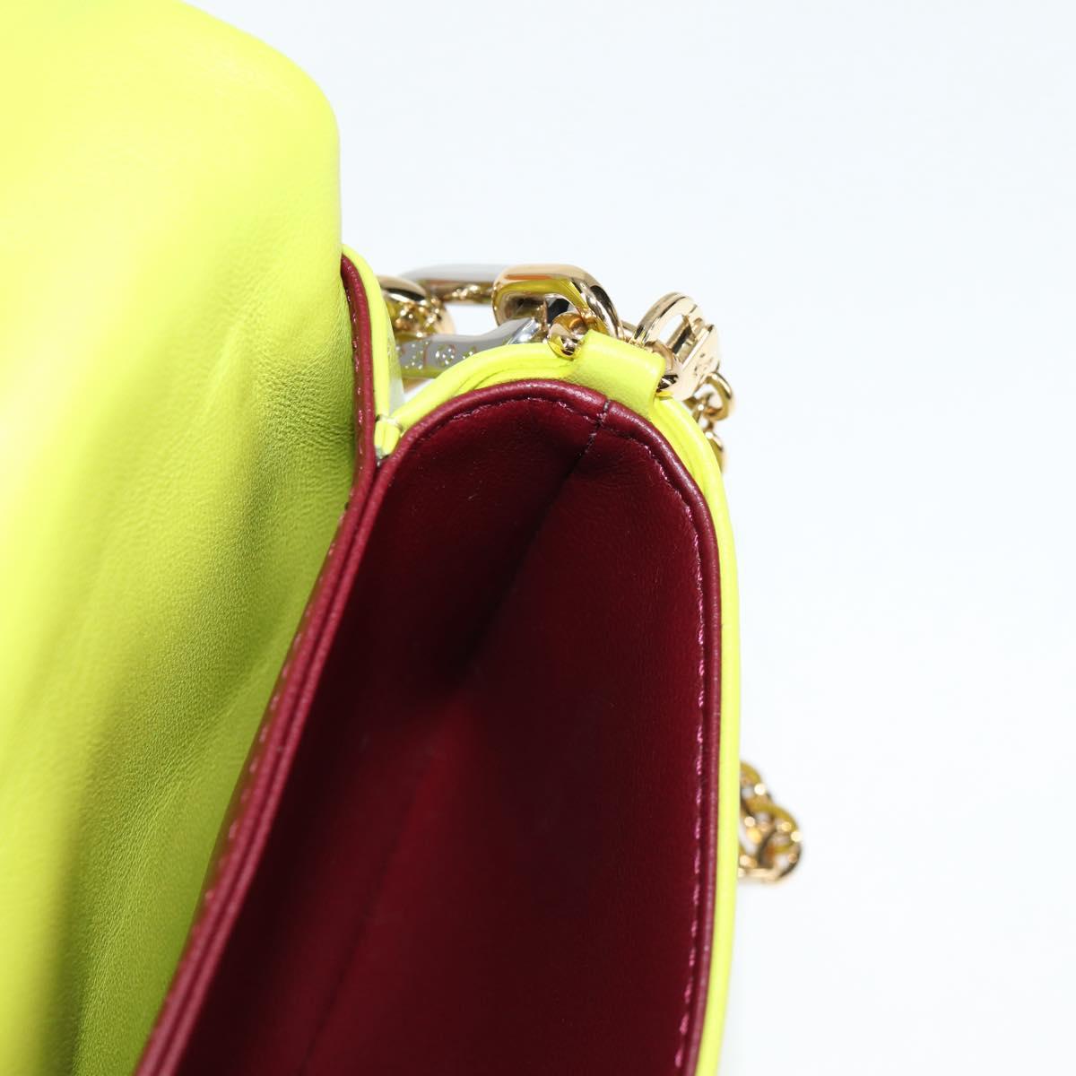 LOUIS VUITTON Monogram Emboss Coussin Belt Bag Bag Leather 2way LV Auth 121504SM