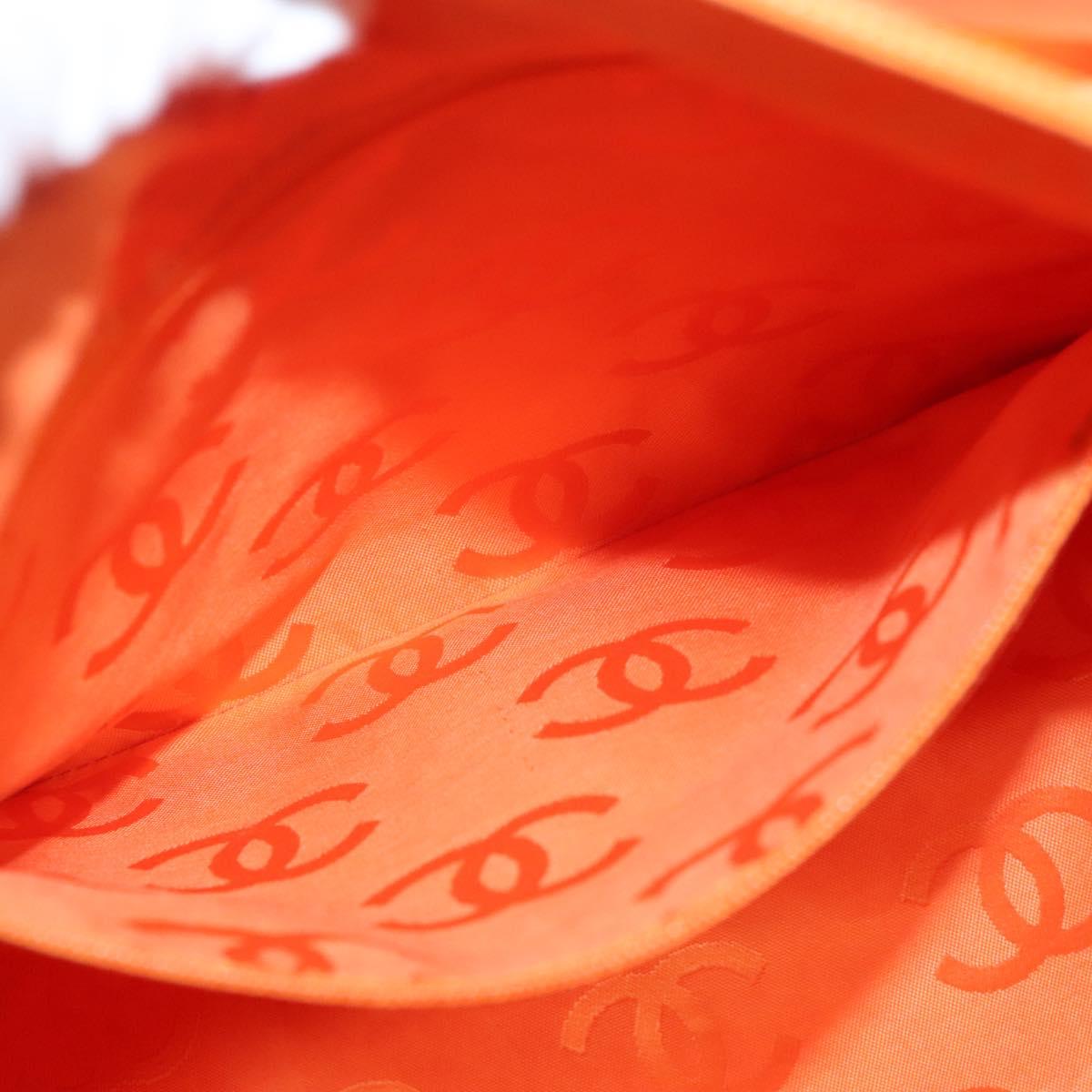 CHANEL Matelasse Cambon Line COCO Mark Tote Bag Lamb Skin White CC Auth 121507