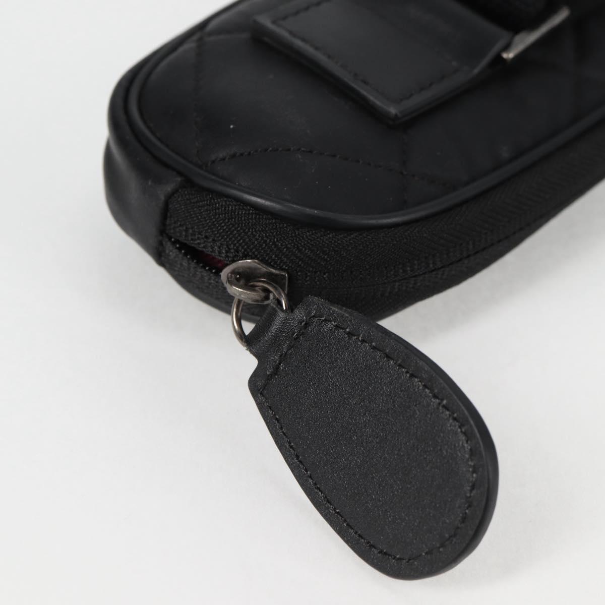 CHANEL Badminton Racket metal Black CC Auth 121512V