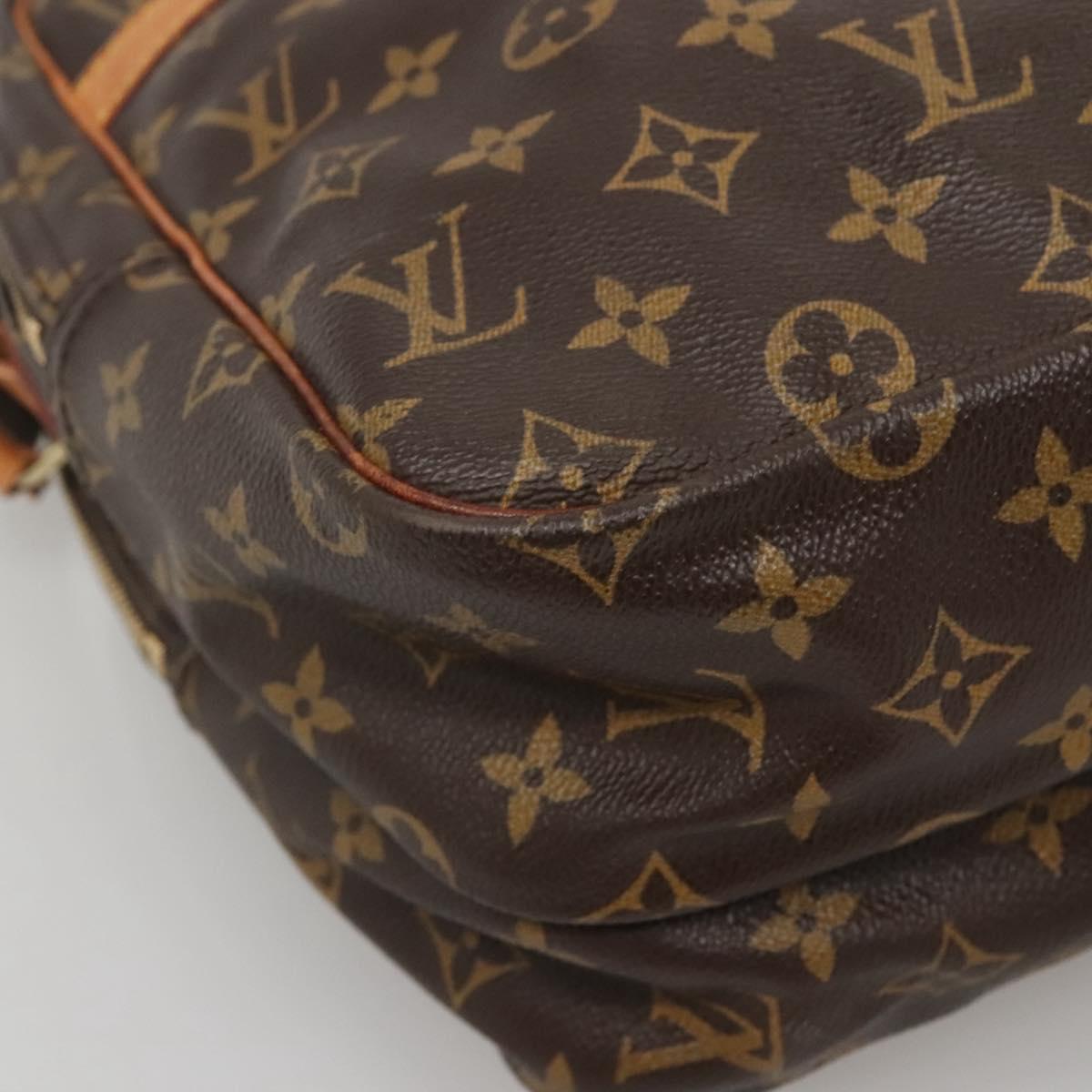 LOUIS VUITTON Monogram Reporter GM Shoulder Bag M45252 LV Auth 121533