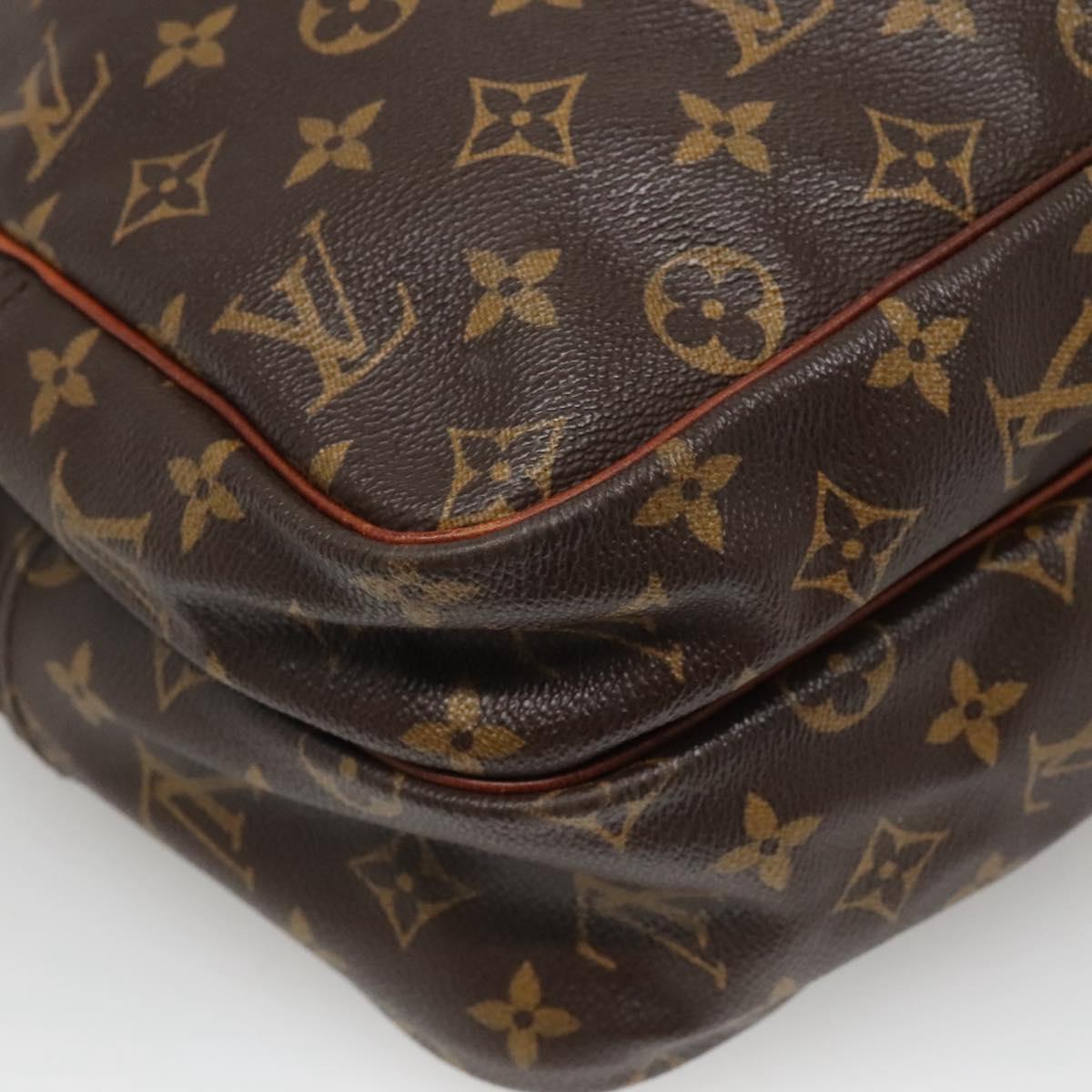 LOUIS VUITTON Monogram Reporter GM Shoulder Bag M45252 LV Auth 121533