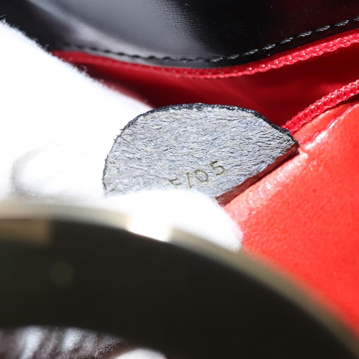 CELINE Shoulder Bag Canvas Black Gold Auth 121554