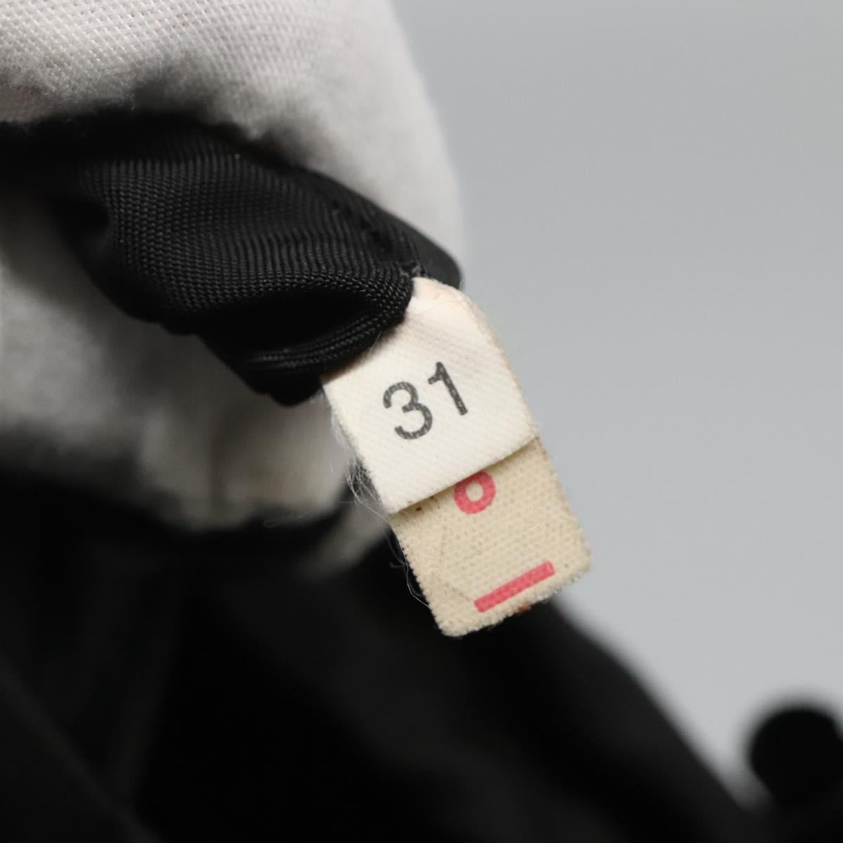 PRADA Tote Bag Nylon Black Auth 121555