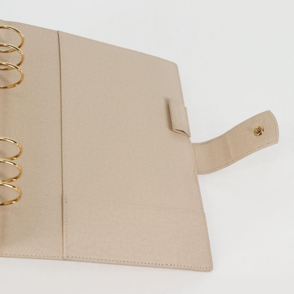 LOUIS VUITTON Damier Azur Agenda GM Day Planner Cover R20708 LV Auth 121569A