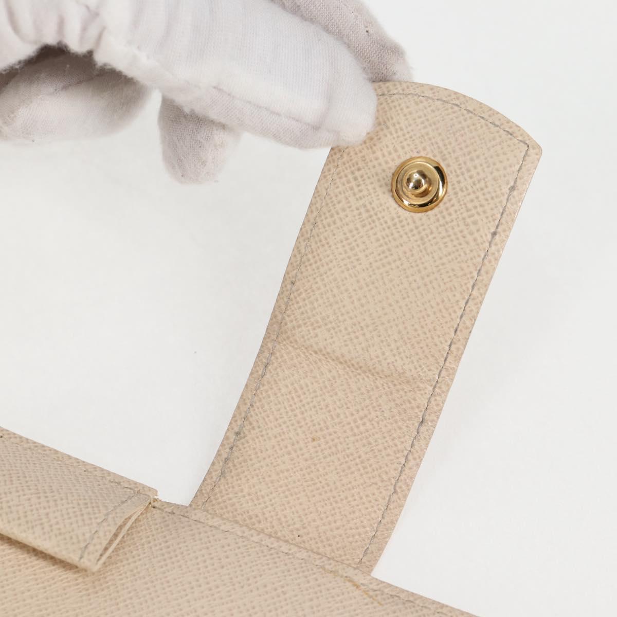 LOUIS VUITTON Damier Azur Agenda GM Day Planner Cover R20708 LV Auth 121569A