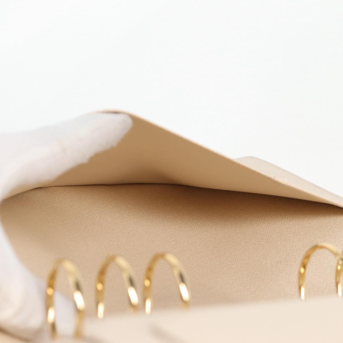 LOUIS VUITTON Damier Azur Agenda GM Day Planner Cover R20708 LV Auth 121569A