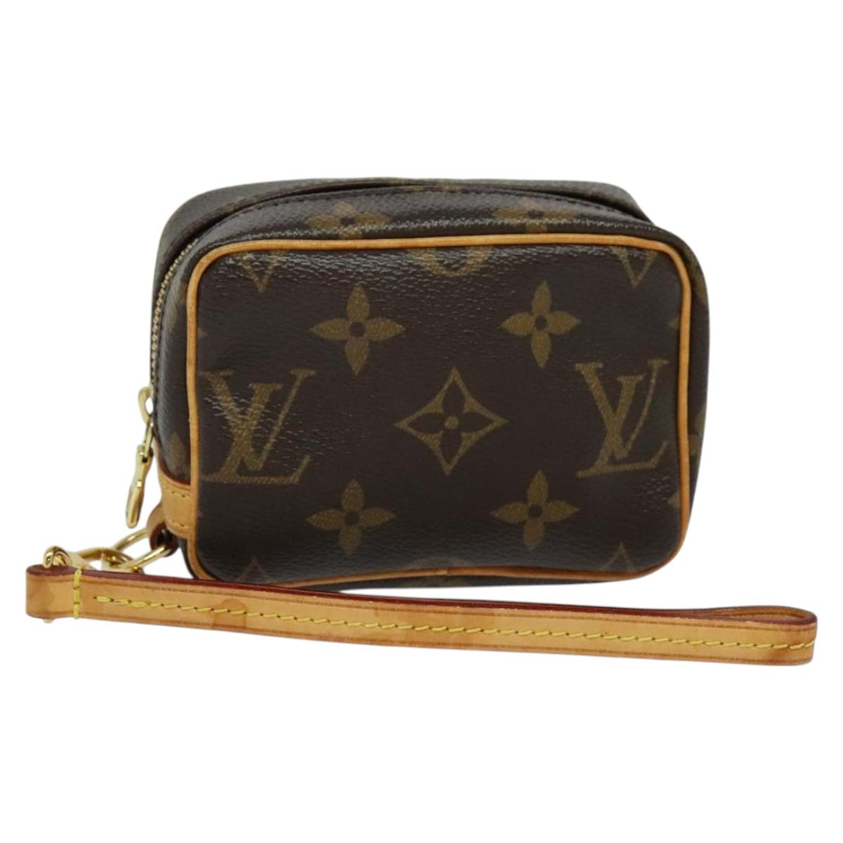LOUIS VUITTON Monogram Trousse Wapity Pouch M58030 LV Auth 121582