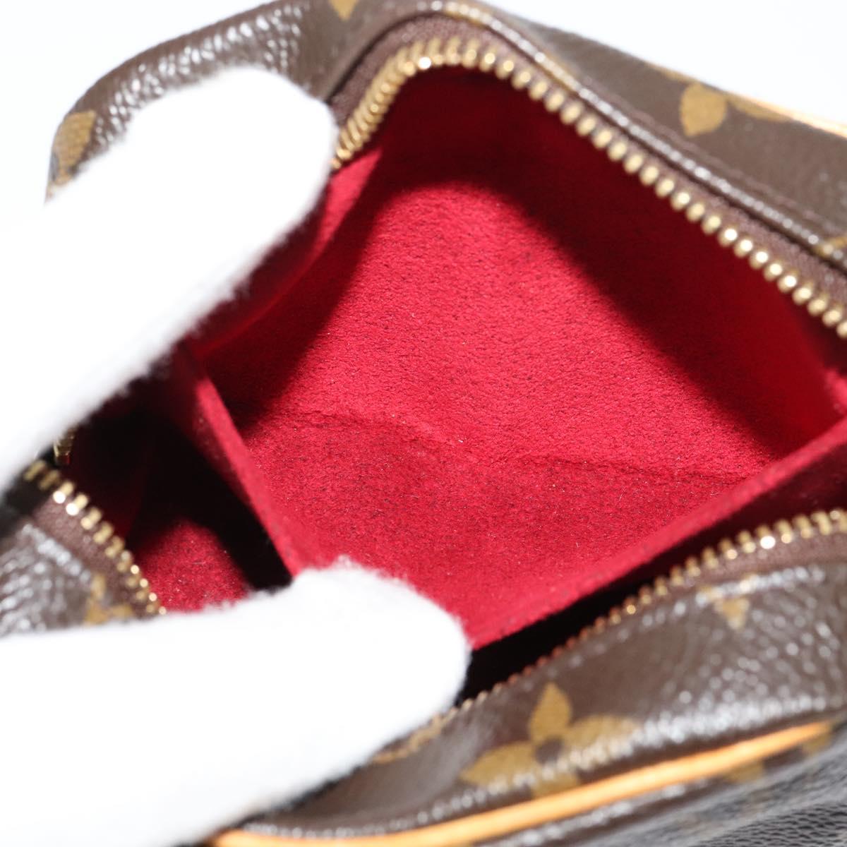 LOUIS VUITTON Monogram Trousse Wapity Pouch M58030 LV Auth 121582