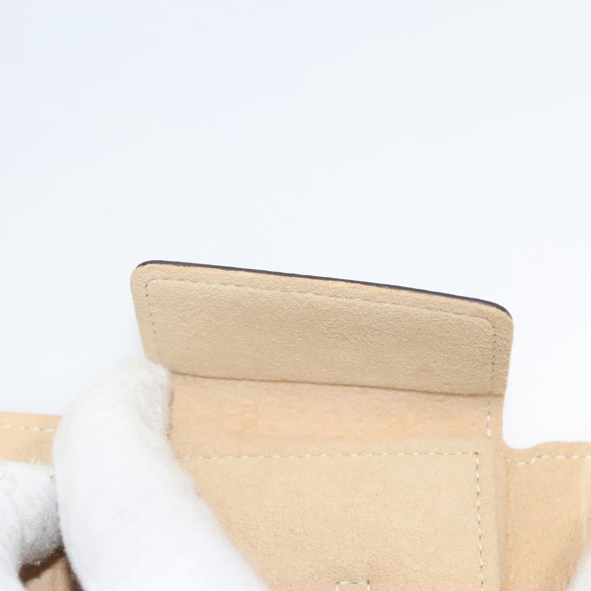 LOUIS VUITTON Monogram Jewelry Case Jewelry Box LV Auth 121589