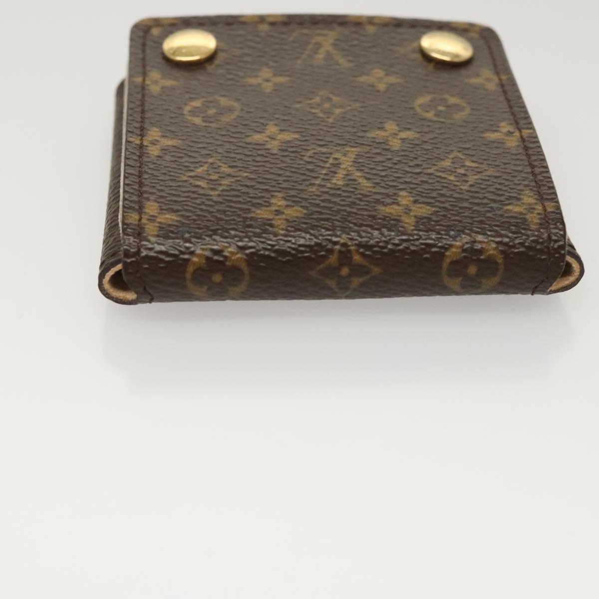 LOUIS VUITTON Monogram Jewelry Case Jewelry Box LV Auth 121589