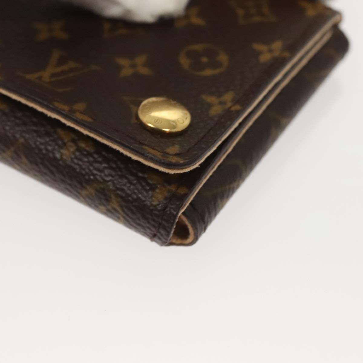 LOUIS VUITTON Monogram Jewelry Case Jewelry Box LV Auth 121589