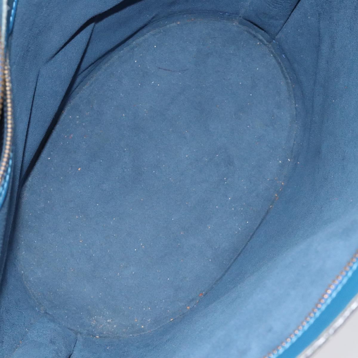 LOUIS VUITTON Epi Saint Jacques Shopping Shoulder Bag Blue M52275 LV Auth 121598