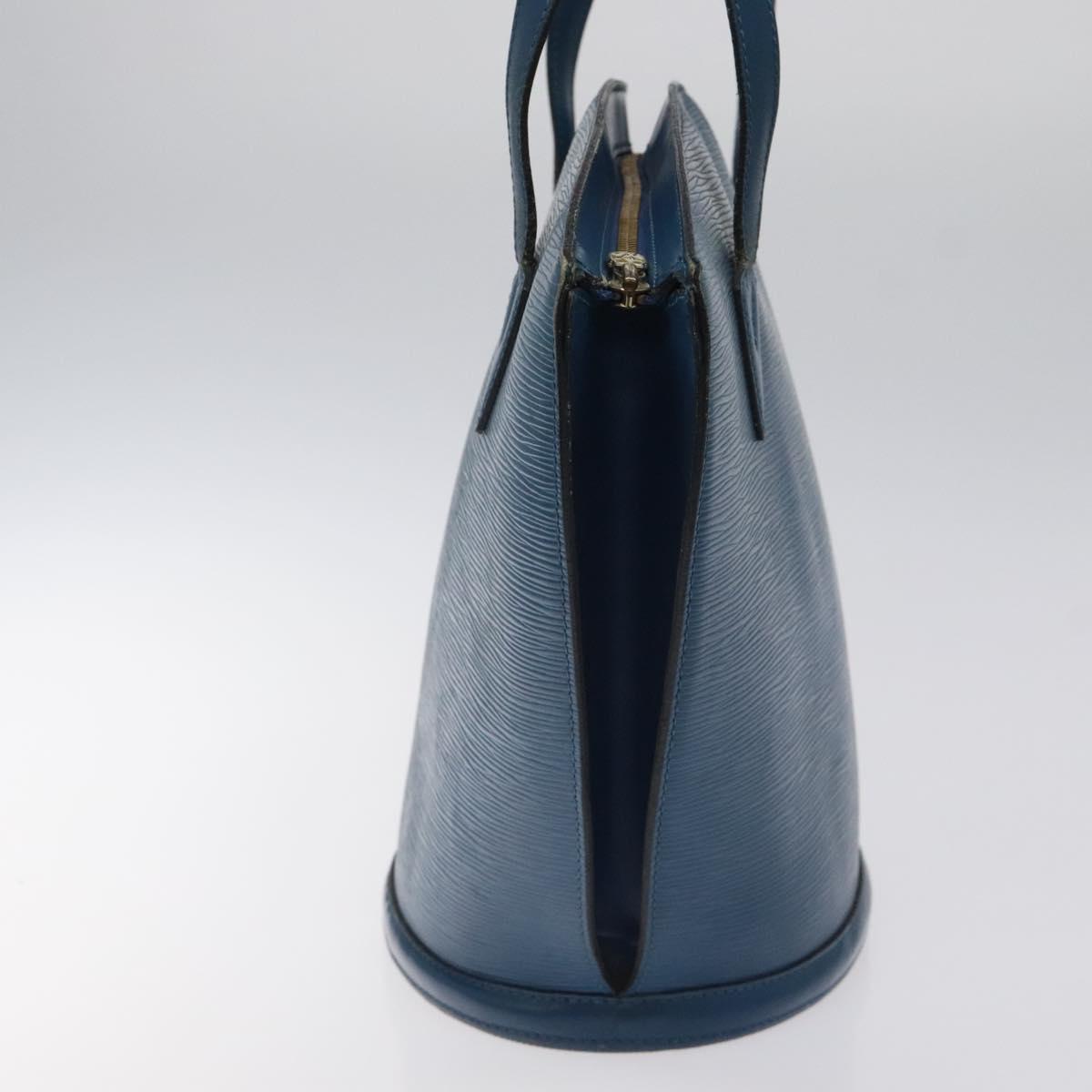 LOUIS VUITTON Epi Saint Jacques Shopping Shoulder Bag Blue M52275 LV Auth 121598