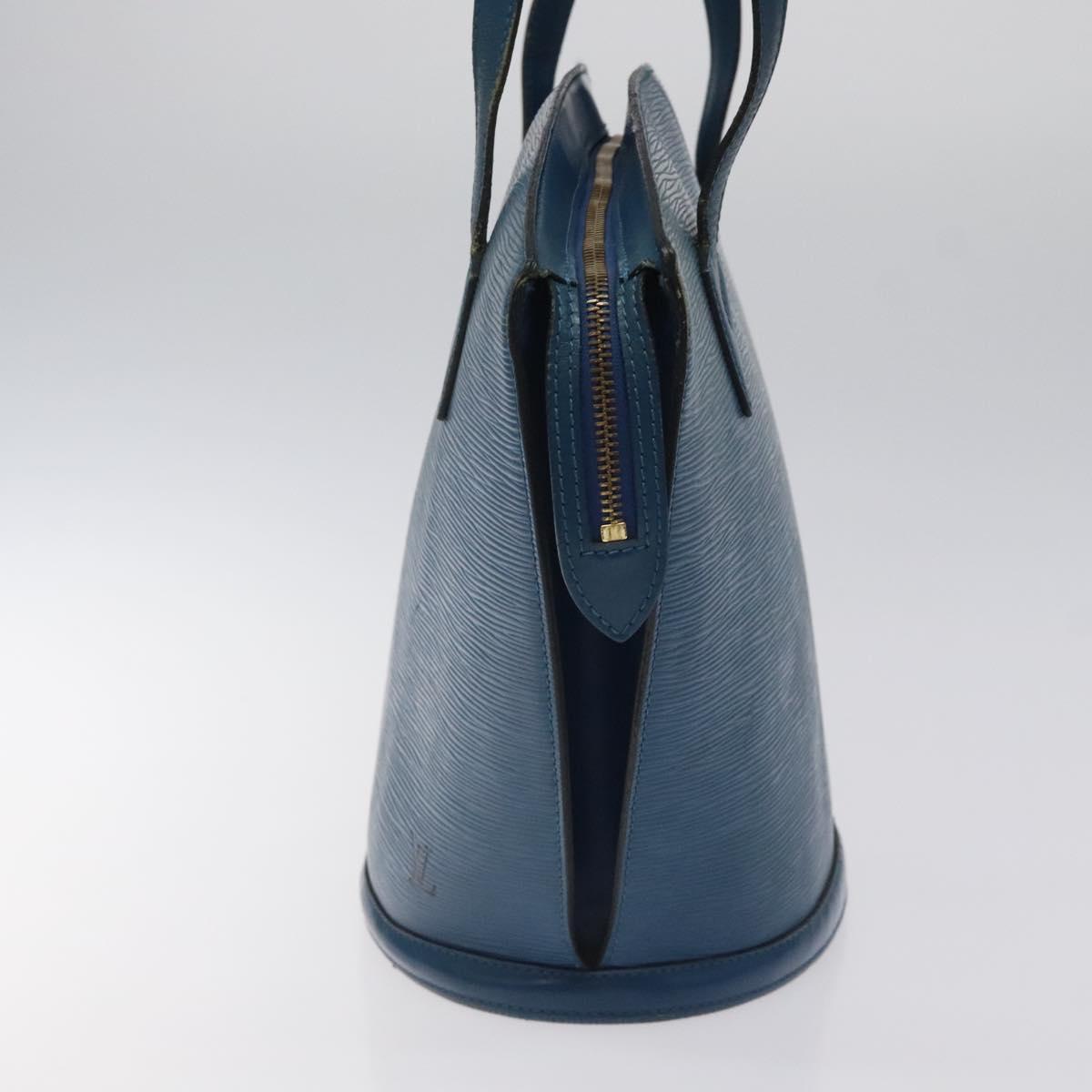 LOUIS VUITTON Epi Saint Jacques Shopping Shoulder Bag Blue M52275 LV Auth 121598