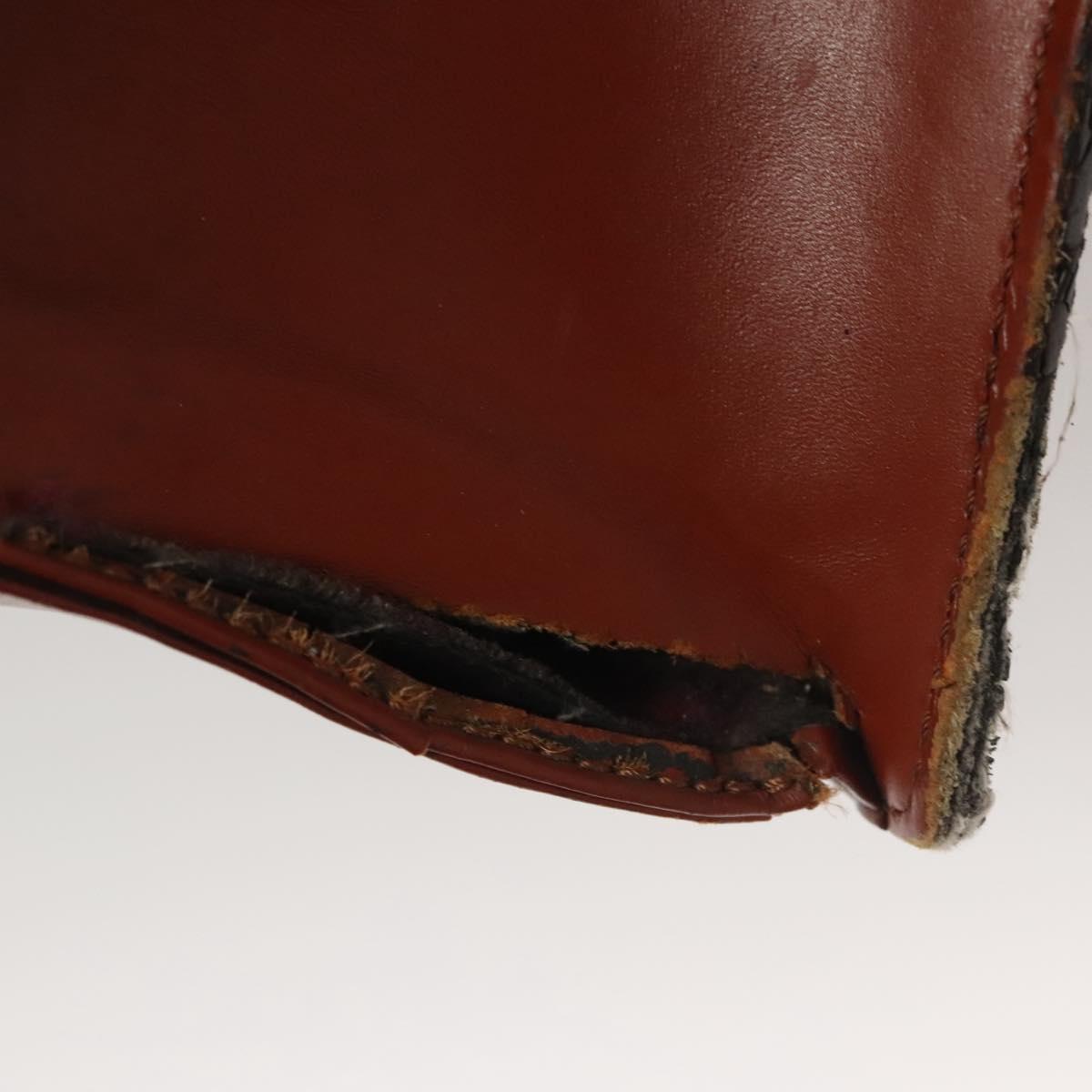LOUIS VUITTON Epi Riviera Hand Bag Brown M48183 LV Auth 121603