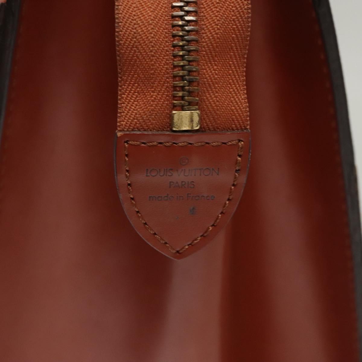 LOUIS VUITTON Epi Riviera Hand Bag Brown M48183 LV Auth 121603