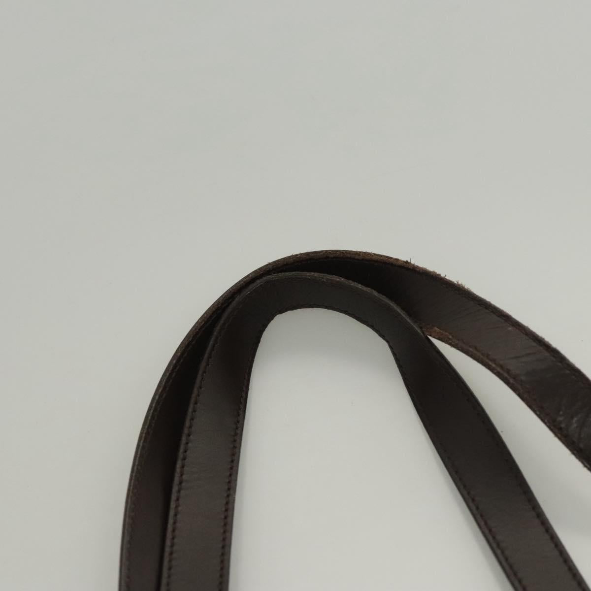 BURBERRY Nova Check Tote Bag PVC Beige Auth 121605