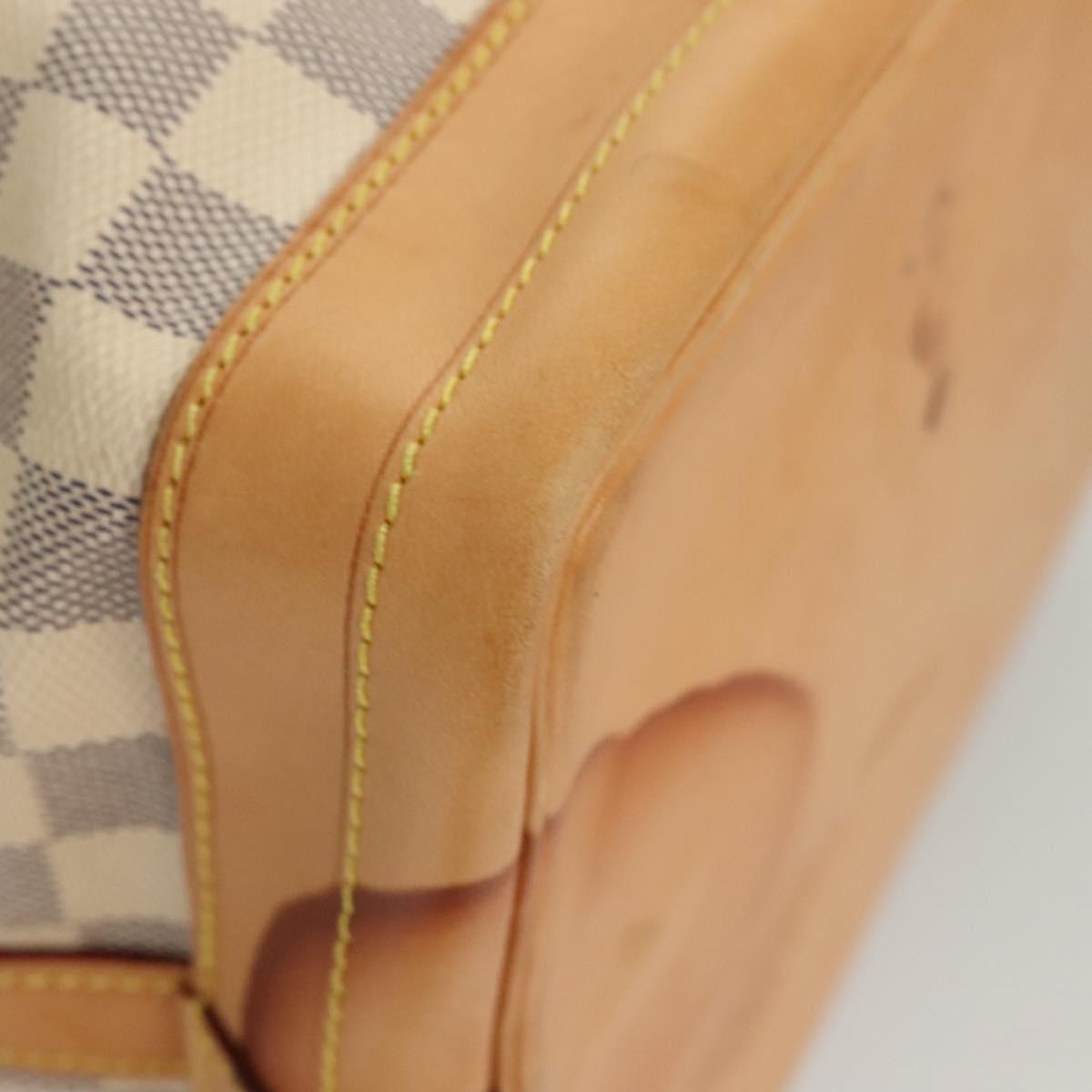 LOUIS VUITTON Damier Azur Noe Shoulder Bag N42222 LV Auth 121627