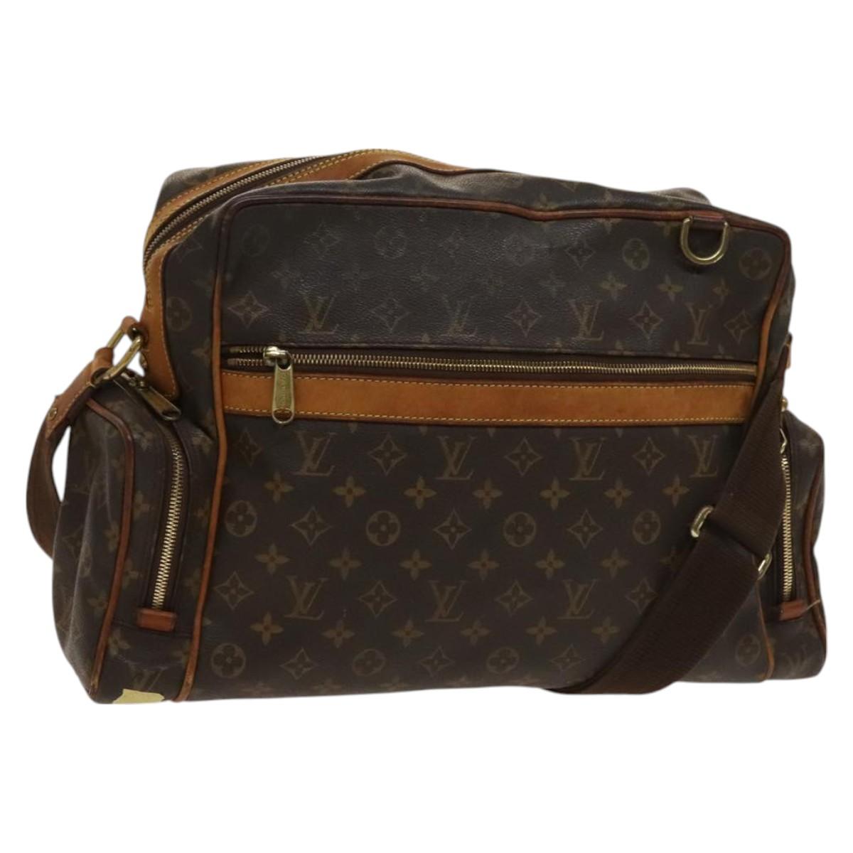 LOUIS VUITTON Monogram Sac Squash Shoulder Bag M92967 LV Auth 121750