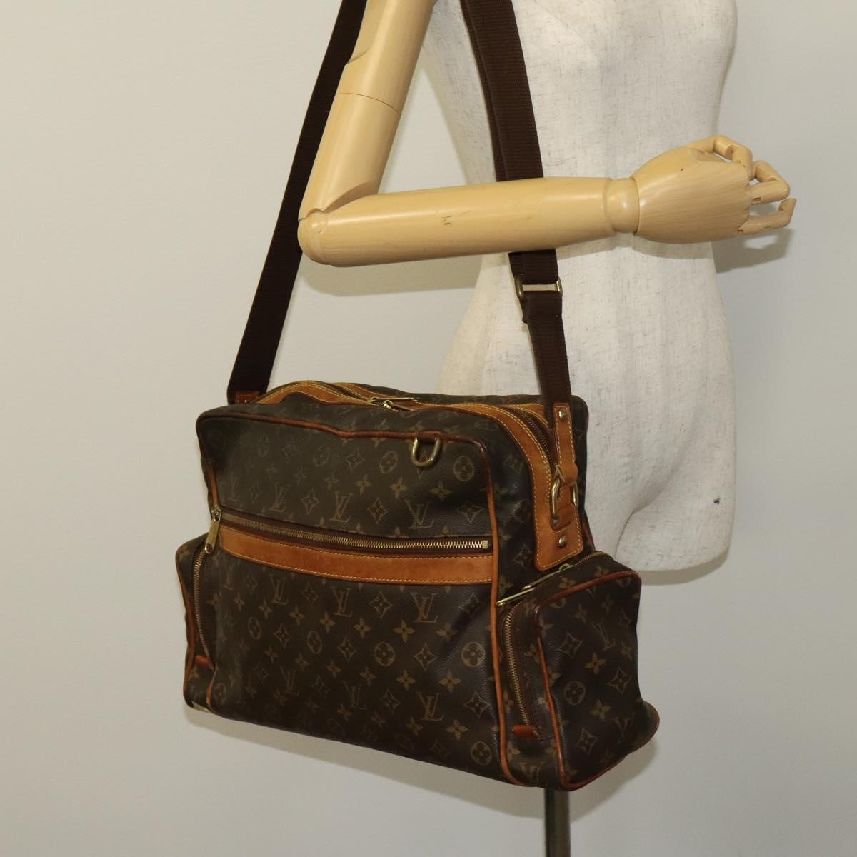 LOUIS VUITTON Monogram Sac Squash Shoulder Bag M92967 LV Auth 121750