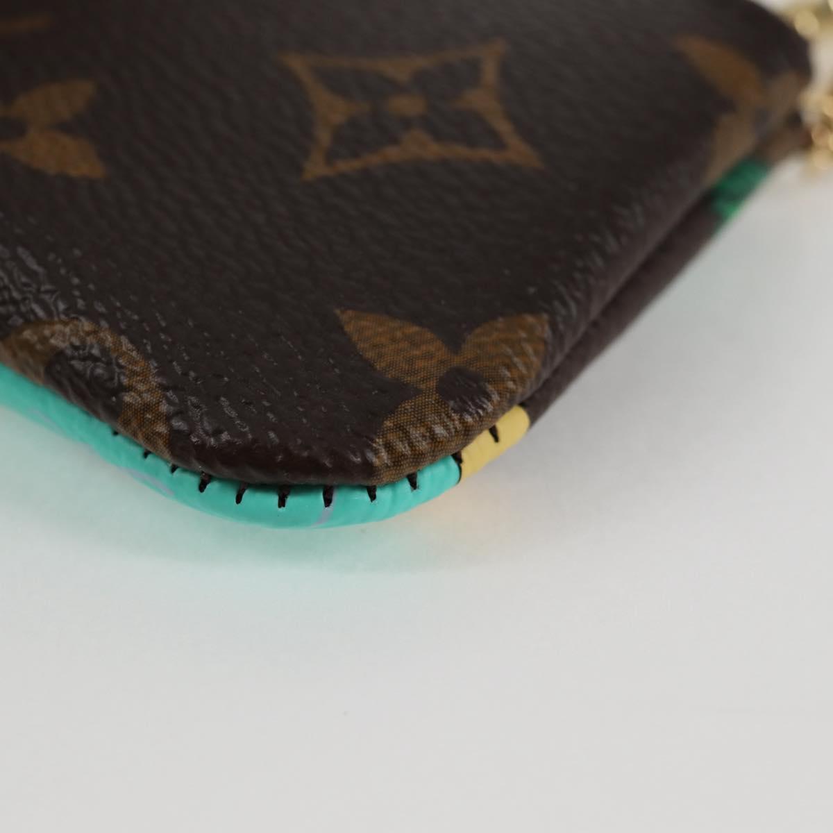 LOUIS VUITTON Monogram Vivienne Pochette Cles Coin Purse M82615 LV Auth 121828A