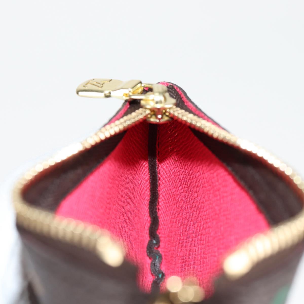 LOUIS VUITTON Monogram Vivienne Pochette Cles Coin Purse M82615 LV Auth 121828A