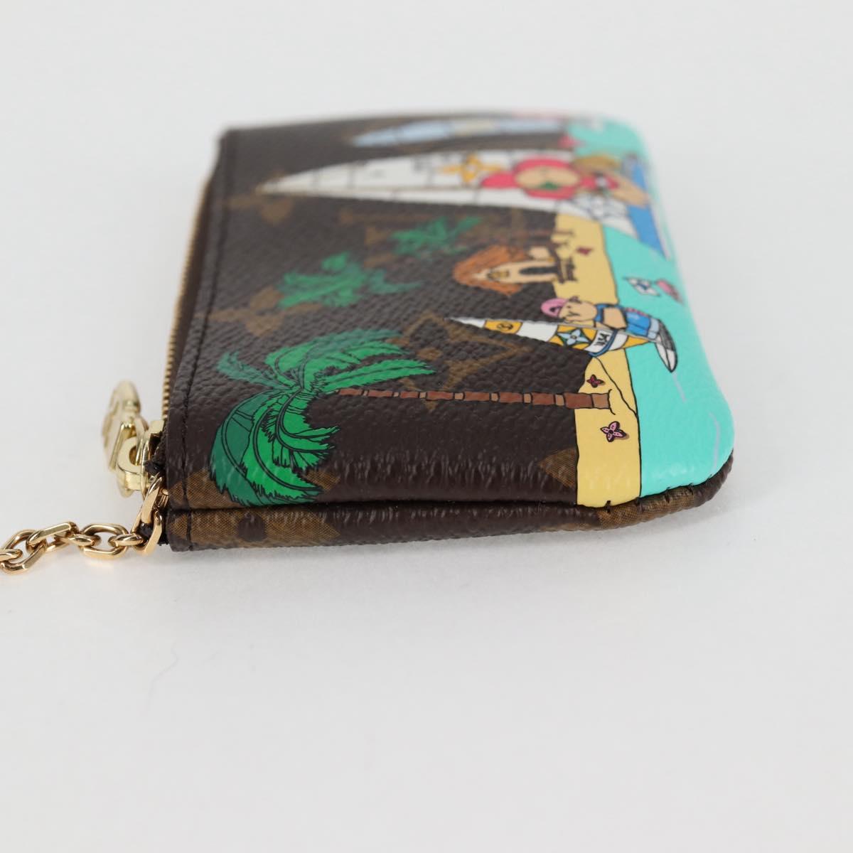 LOUIS VUITTON Monogram Vivienne Pochette Cles Coin Purse M82615 LV Auth 121828A