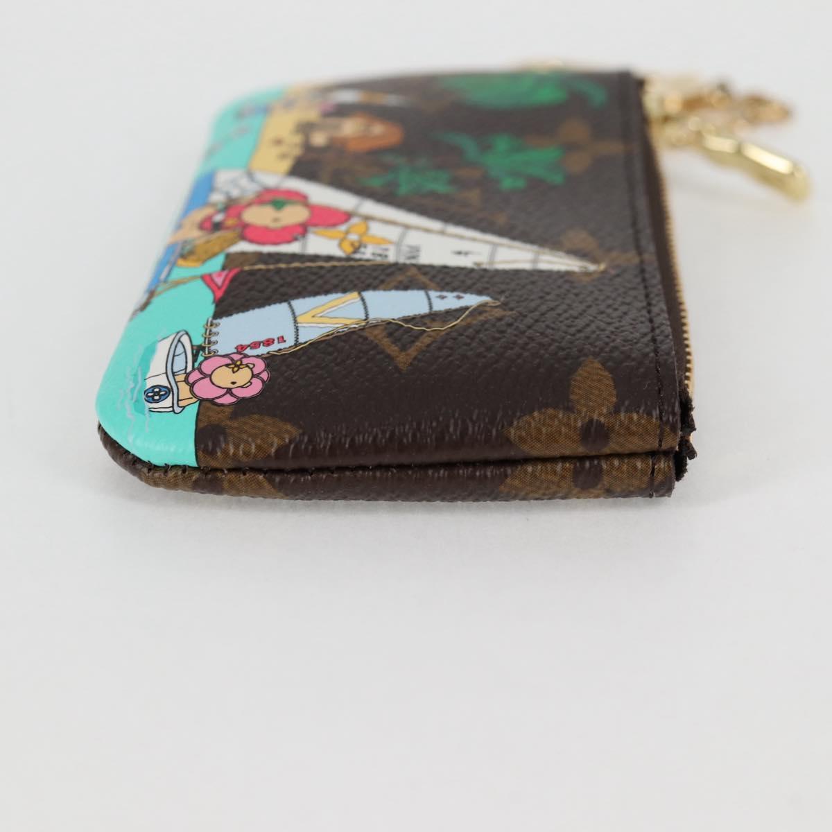 LOUIS VUITTON Monogram Vivienne Pochette Cles Coin Purse M82615 LV Auth 121828A