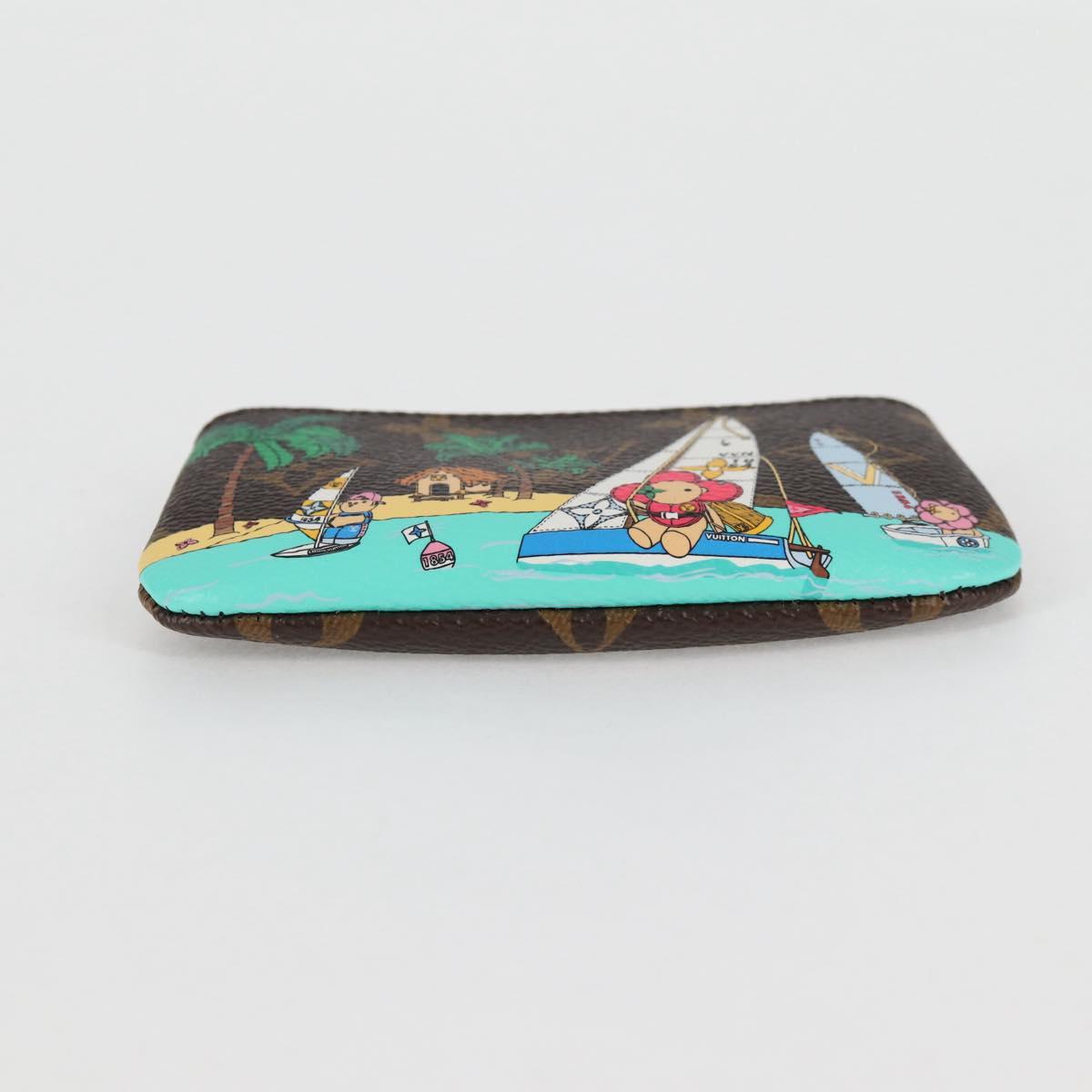 LOUIS VUITTON Monogram Vivienne Pochette Cles Coin Purse M82615 LV Auth 121828A