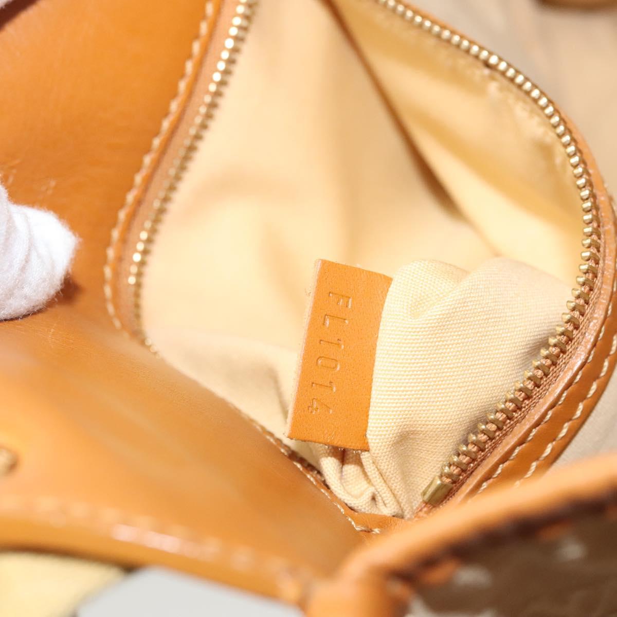 LOUIS VUITTON Monogram Mini Sac Catline Tote Bag Beige M92328 LV Auth 121864