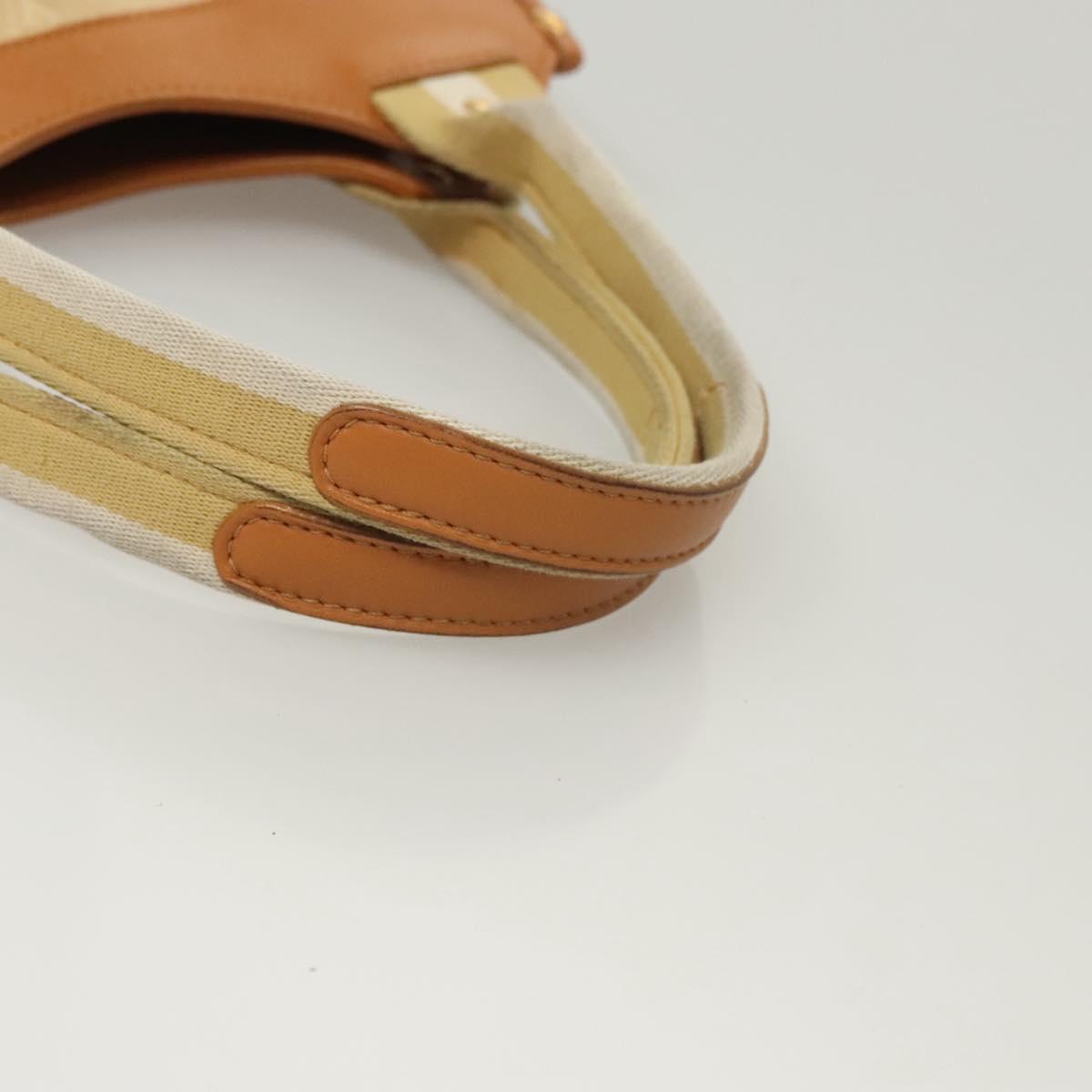 LOUIS VUITTON Monogram Mini Sac Catline Tote Bag Beige M92328 LV Auth 121864