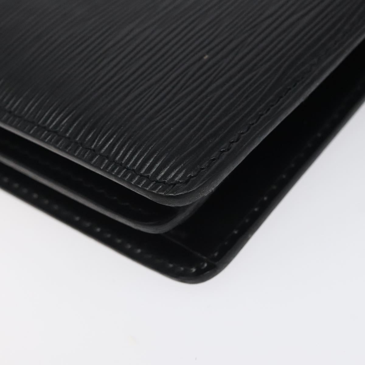 LOUIS VUITTON Epi Capuchin Shoulder Bag Black M52342 LV Auth 121872