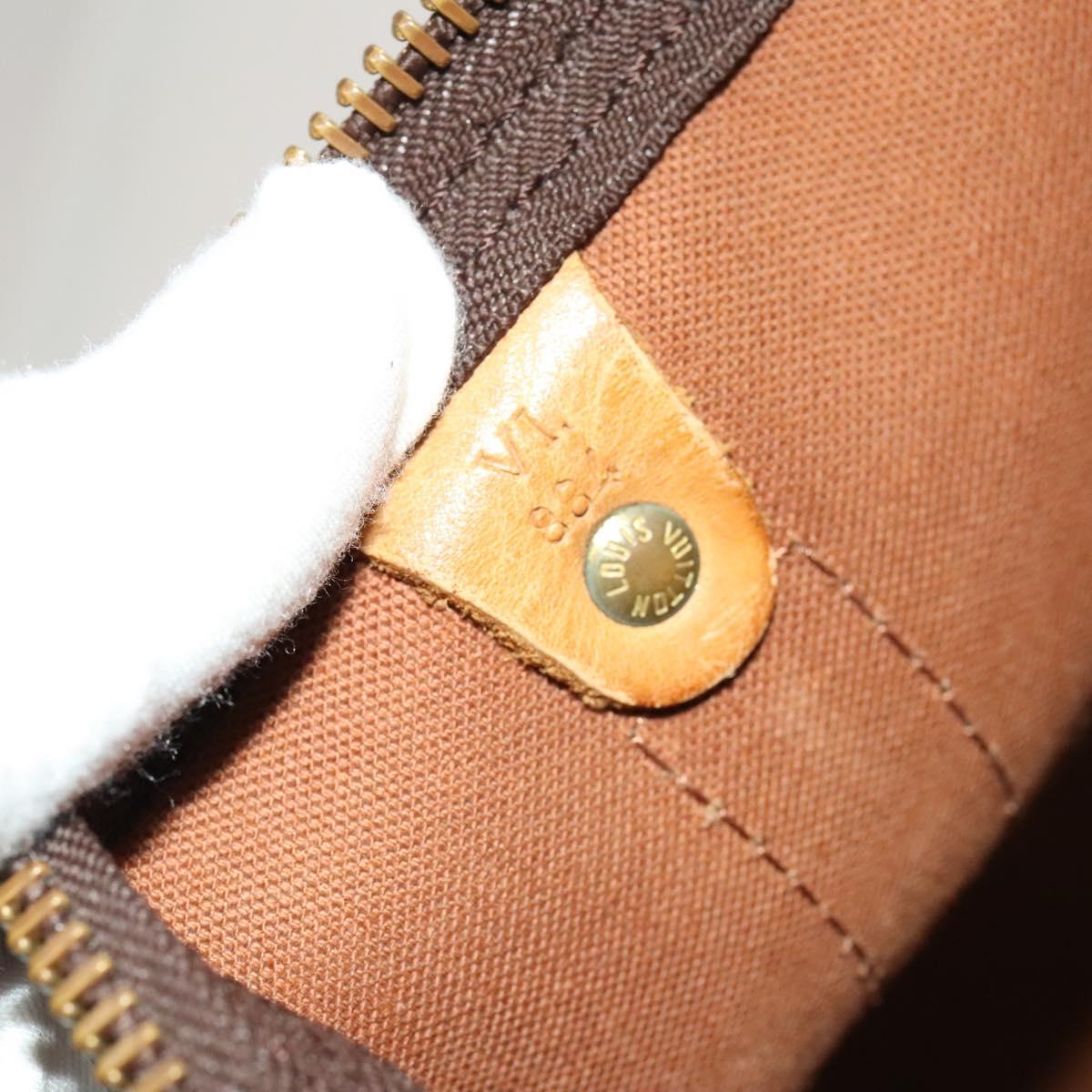 LOUIS VUITTON Monogram Keepall 50 Boston Bag M41426 LV Auth 121904