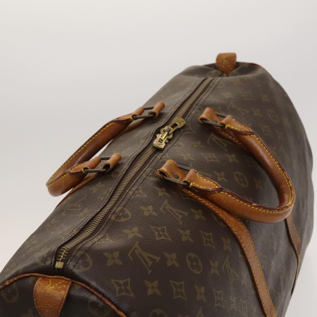 LOUIS VUITTON Monogram Keepall 50 Boston Bag M41426 LV Auth 121904
