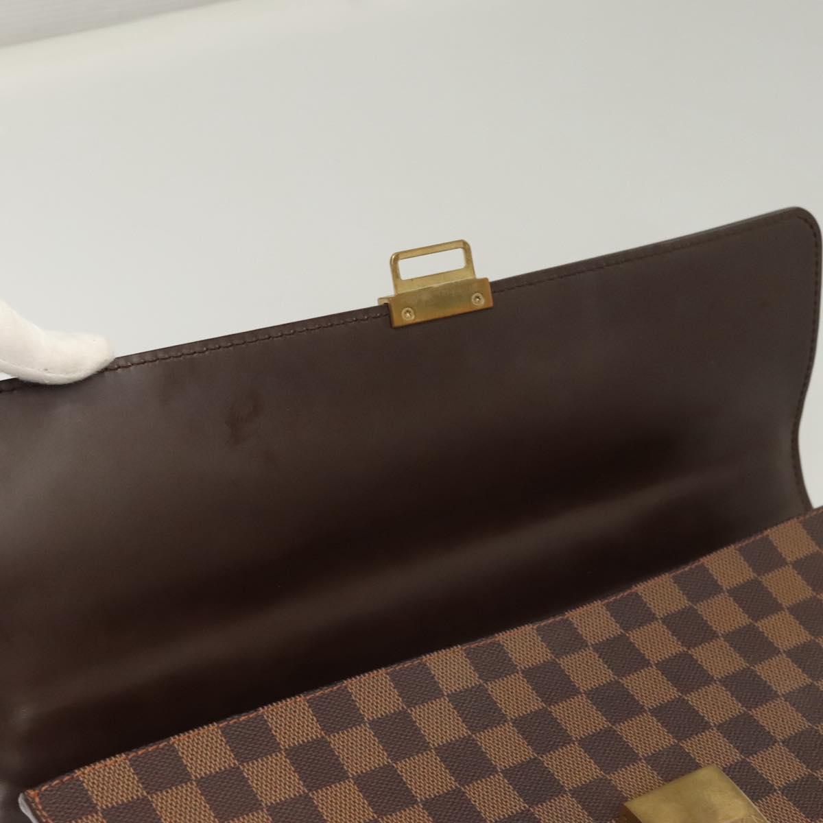 LOUIS VUITTON Damier Ebene Altona PM Briefcase N53315 LV Auth 121963