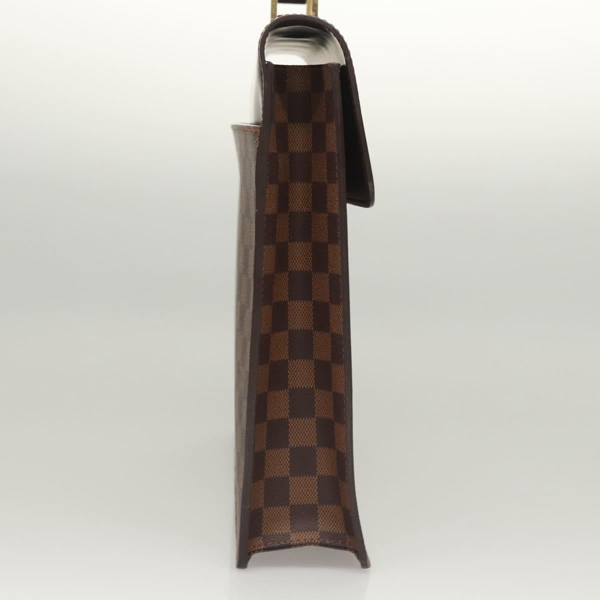 LOUIS VUITTON Damier Ebene Altona PM Briefcase N53315 LV Auth 121963