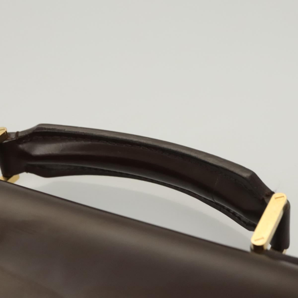 LOUIS VUITTON Damier Ebene Altona PM Briefcase N53315 LV Auth 121963